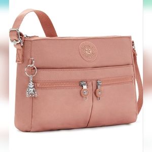 Kipling rose gold new Angie